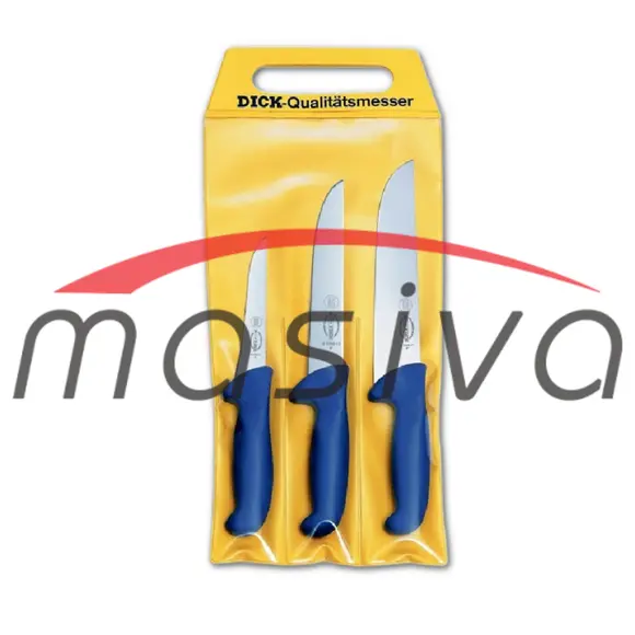 NOŽ DICK ERGOGRIP SET 3/1 PLAVI-0