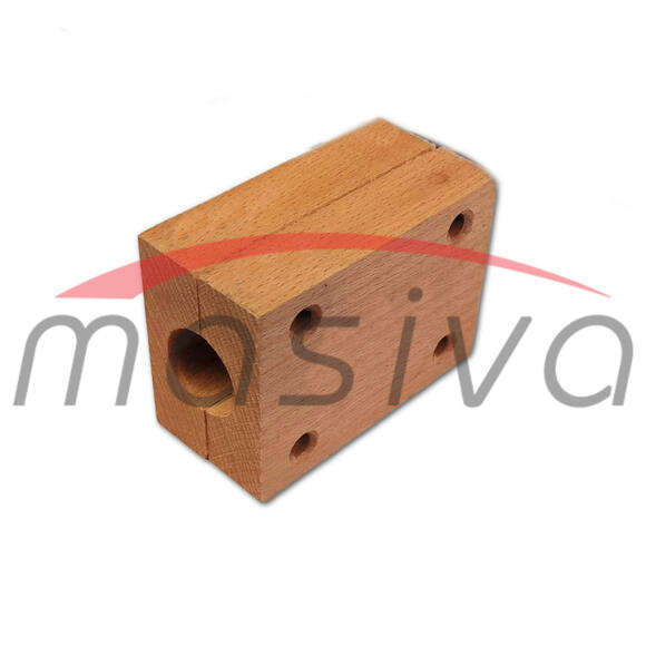 LEŽAJ DRVENI SLAMOTRESA KOMBAJNA ZMAJ 132 50 X 75 X 98 X FI 30 mm-1
