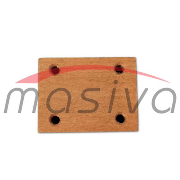 LEŽAJ DRVENI SLAMOTRESA KOMBAJNA ZMAJ 132 50 X 75 X 98 X FI 30 mm-2