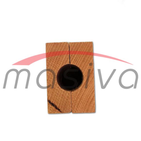 LEŽAJ DRVENI SLAMOTRESA KOMBAJNA ZMAJ 132 50 X 75 X 98 X FI 30 mm-3