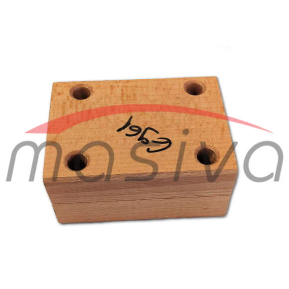 LEŽAJ DRVENI SLAMOTRESA KOMBAJNA ZMAJ 142 60 X 118 X 85 X FI 32 mm-3