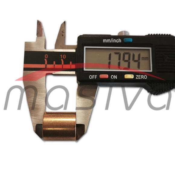 ČAURA ELEKTROPOKRETAČA ISKRA PREDNJA 12,5X16X18-2