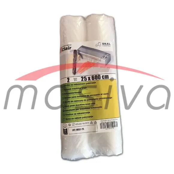 VREČICA ZA VAKUMIRANJE U ROLI 2X25X600 cm-0