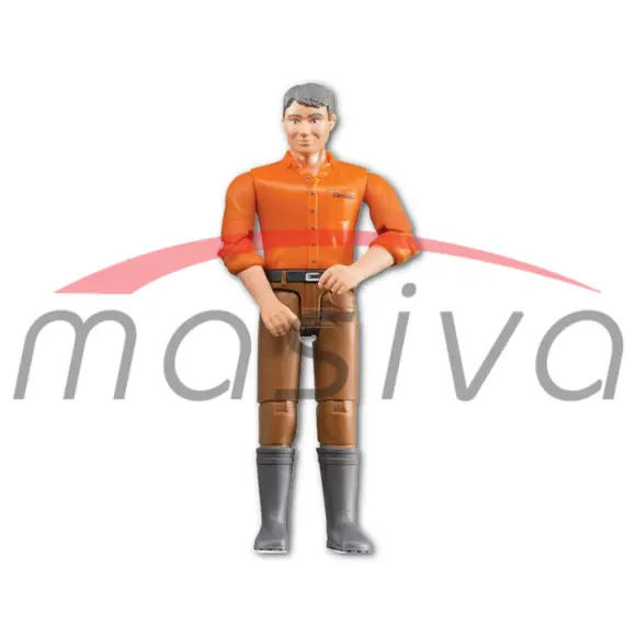 IGRAČKA ČOVJEK FARMER BRUDER SMEĐE HLAČE-0