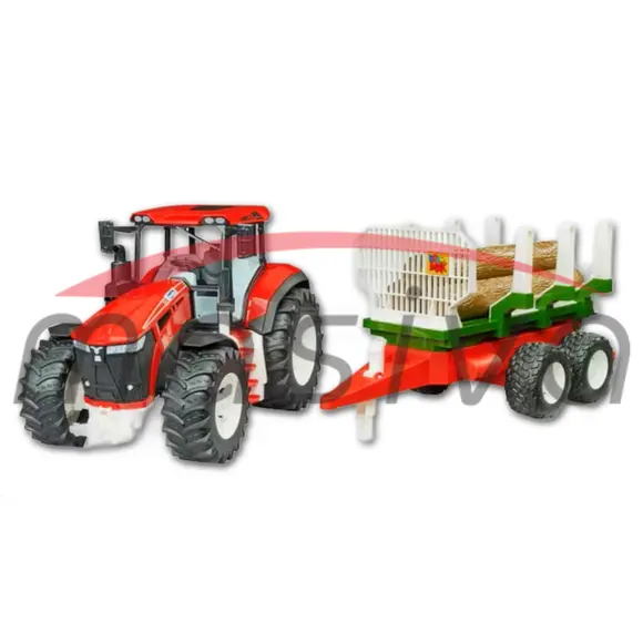 IGRAČKA TRAKTOR ROADMAX S PRIKOLICOM ZA TRUPCE-0