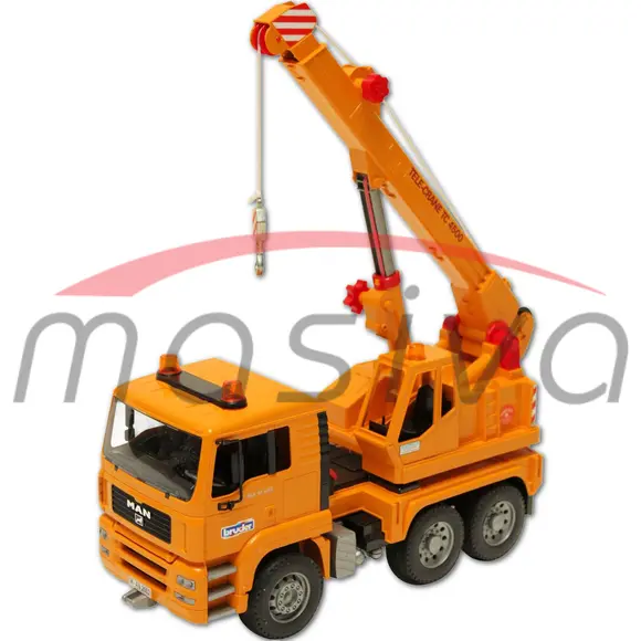 IGRAČKA MAN KAMION SA KRANOM-0