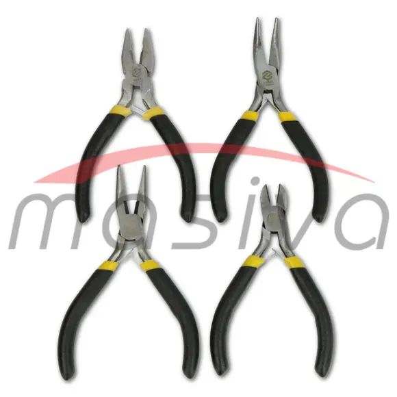 KLIJEŠTA ELEKTRONIČARSKA U GARNITURI 4/1 125MM-0