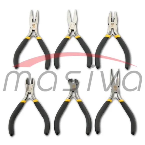 KLIJEŠTA ELEKTRONIČARSKA U GARNITURI 6/1 125MM-0