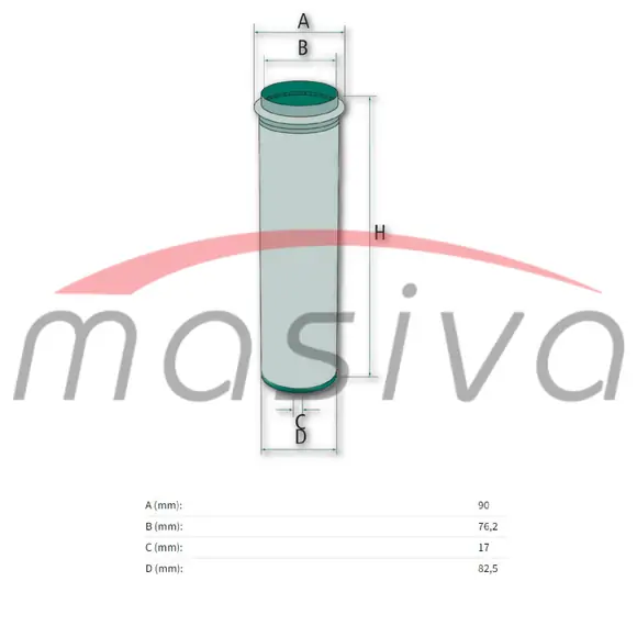 FILTER ZRAKA FINI DEUTZ FAHR 4506 - 4807-1