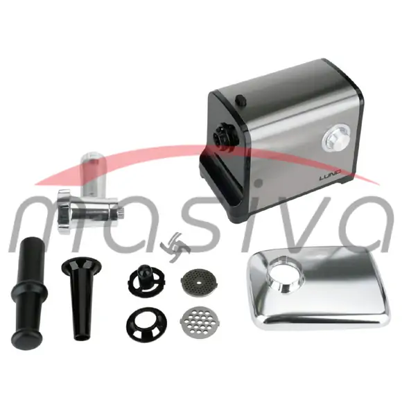 MESOREZNICA ELEKTRIČNA 350W S/S 2-3KG/MIN 3,5,7 MM NASTAVCI-3