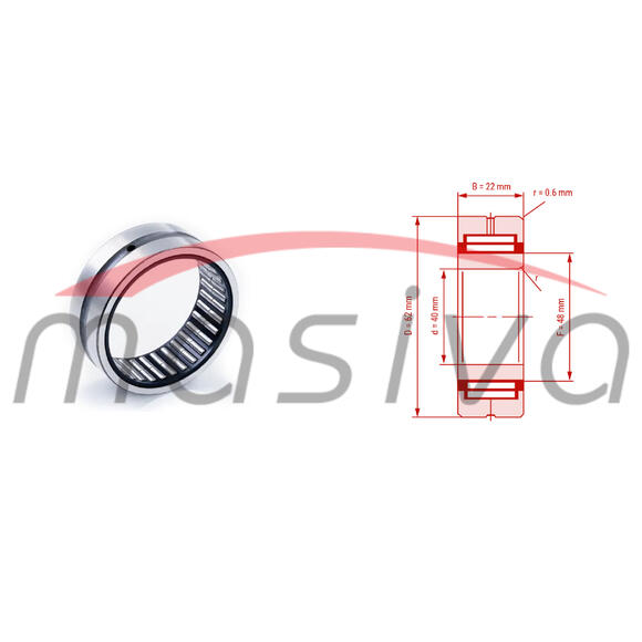 LEŽAJ 4908 40X62X22 4908-0