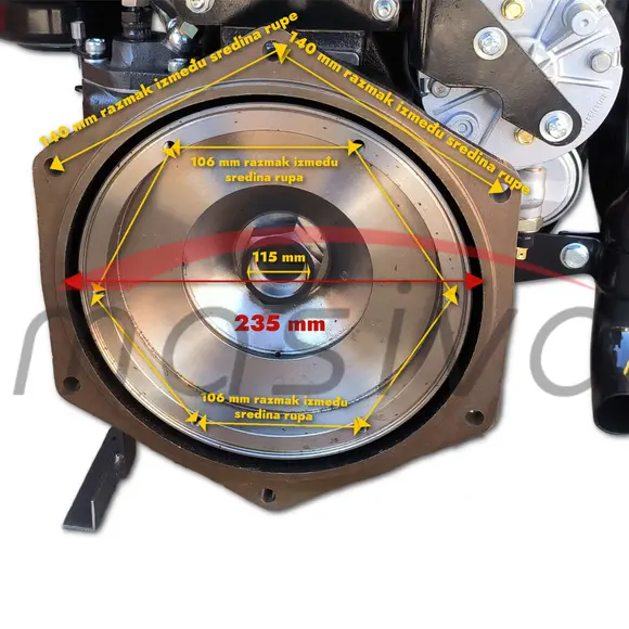 MOTOR 4LD 820 POLJOPRIVREDNI ELEKTRO START 17 Hp-10