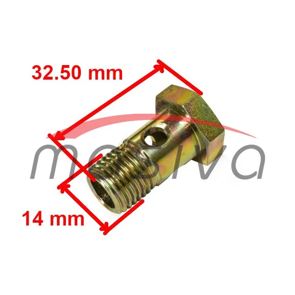 VIJAK ŠUPLJI 14 X 1,5-1