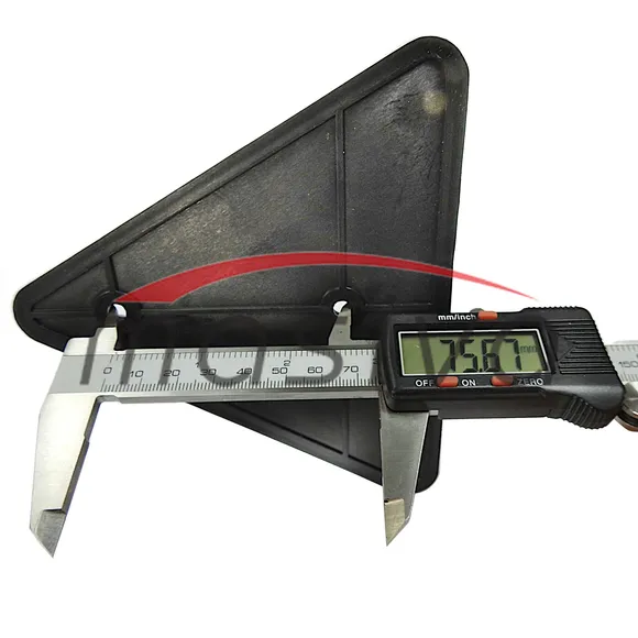 KATADIOPTER TROKUT CRVENI 137 X 155 X 10 mm-4
