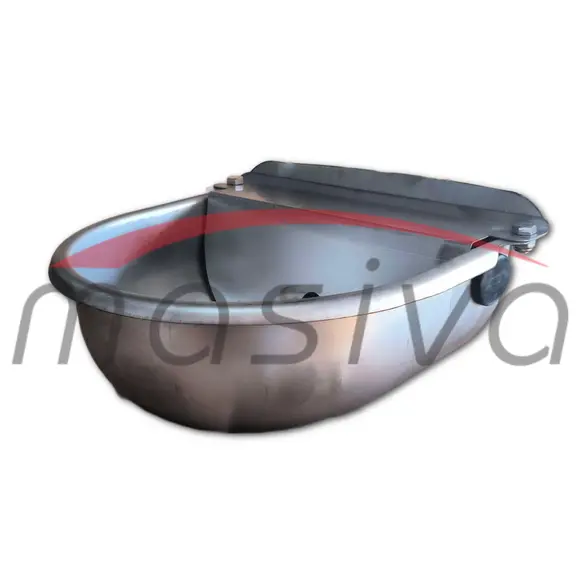 POJILICA ZA KRAVE AUTOMATSKA INOX SA PLOVKOM 4 l PRIKLJUČAK LIJEVO I DESN0 1/2"-1