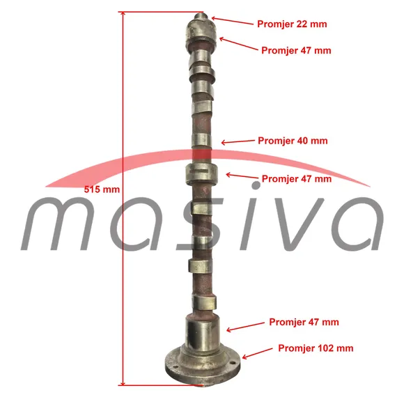 BREGASTA OSOVINA IMT-560  M-34  DM-34  719 010-1