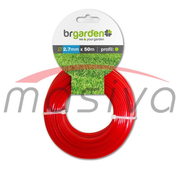 FLAKS NIT ZA TRIMER 2,7 mm, 50m OKRUGLI BRGARDEN-0