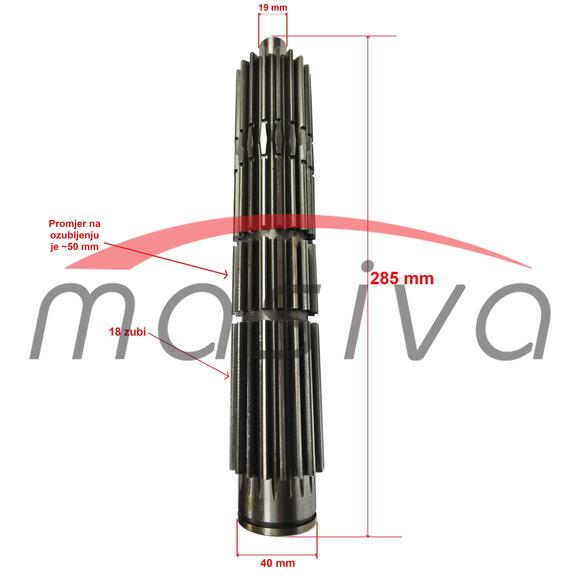 VRATILO MJENJAČA GLAVNO IMT-533-539-545-549-560     532.03.401    IN-1