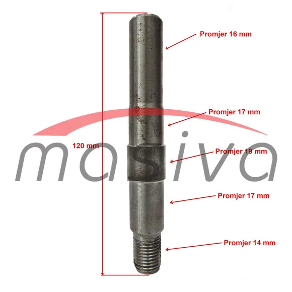 OSOVINA VODENE PUMPE IMT-539 T-1