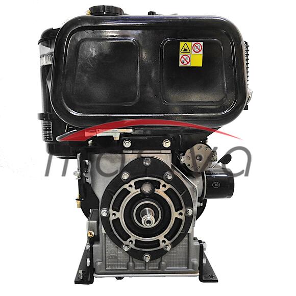 MOTOR 3LD 510 INDUSTRIJSKI ELEKTRO START 12 HP SA SETOM ZA RUČNI START-3