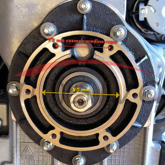 MOTOR 3LD 510 INDUSTRIJSKI ELEKTRO START 12 HP - ANTOR-6