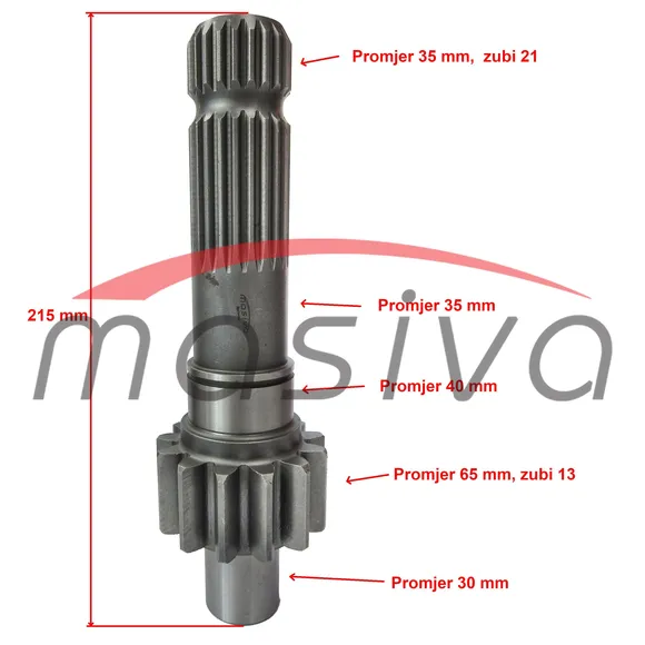 VRATILO PRIKLJUČNO IMT-560  Z=13    575.54.153-1