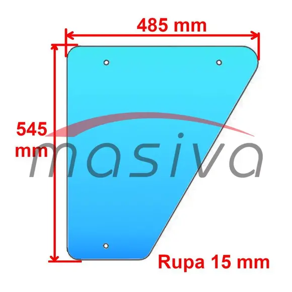 STAKLO VRATA DONJE IMT-539 S RUPAMA-1