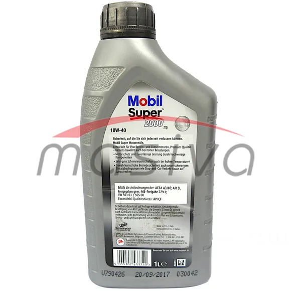 ULJE MOBIL SUPER 2000 X1 10W40 1/1 l-2