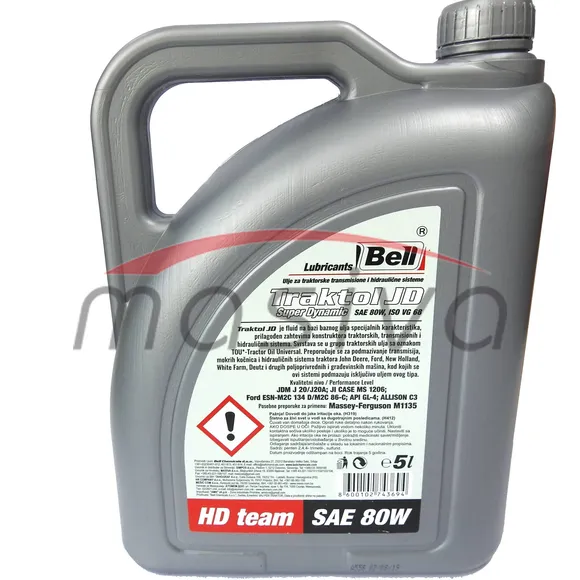 ULJE BELL TRANSHIDRAOL 80   5/1 l-2