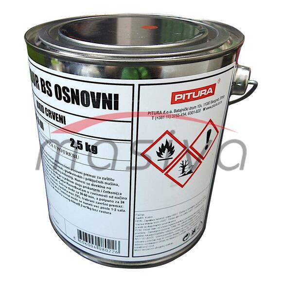 BOJA CRVENA TEMELJNA  2,5 kg-1