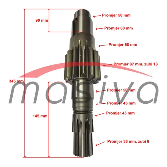 MEĐUVRATILA TD 4506  13/61    3392354-1