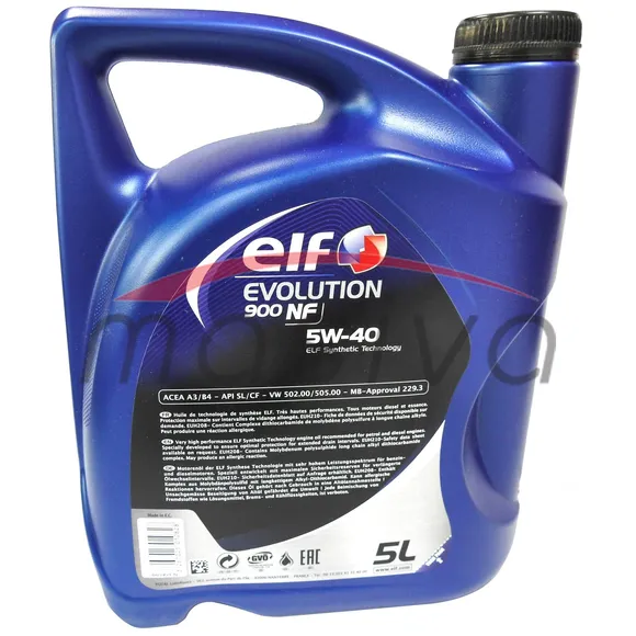 ULJE ELF EVOLUTION 900 NF 5W40 5/1 l-2