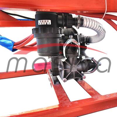 PRSKALICA 330 l, GRANE 8 m, PUMPA KŽK 65 l/min, 2 REZER., 16 DIZA - AGRON-6