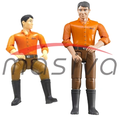 IGRAČKA ČOVJEK FARMER SMEĐE HLAČE-0