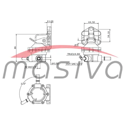 PUMPA ZA DOVOD GORIVA JCB 3 VIJKA-3