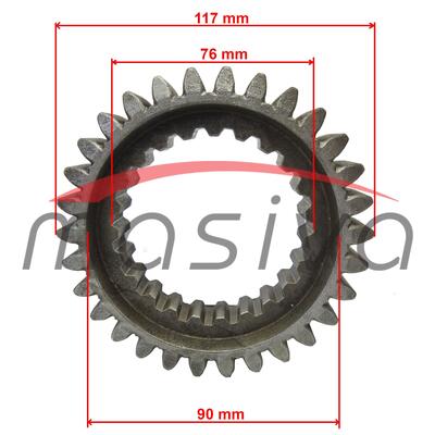 ZUPČANIK ULAZNOG VRATILA  IMT-558-560  Z=30    558.03.603-2