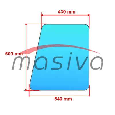 STAKLO VRATA GORNJE IMT 539 BEZ RUPA-1