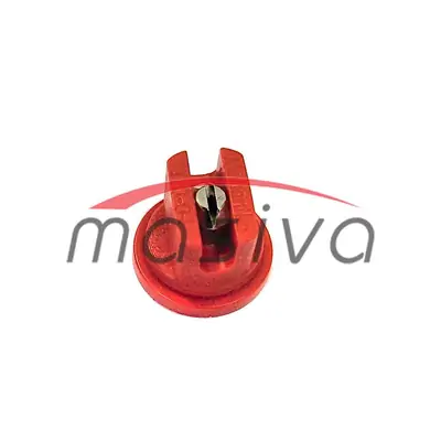 DIZA PRSKALICE PVC 110 04 S METALNIM UMETKOM CRVENA