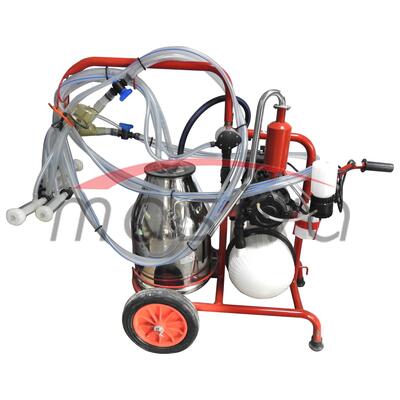 MUZILICA ZA KOZE 2 JEDINICE, 1 KANTA 30l - SILIKONSKE SISNE GUME, ULJNA PUMPA-0