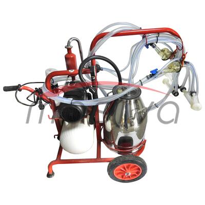 MUZILICA ZA KOZE 2 JEDINICE, 1 KANTA 30l - SILIKONSKE SISNE GUME, ULJNA PUMPA-2