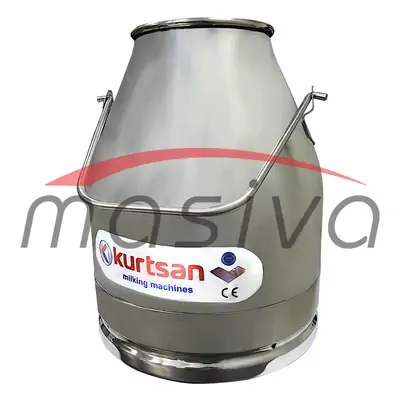 KANTA RADNA ZA MLIJEKO BEZ POKLOPCA (FI 18) - 25 l,  INOX