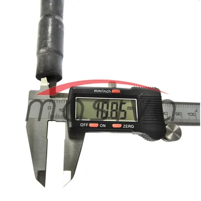 SISNA GUMA DUGAČKA CRNA 323 mm, FI 23 mm, FI 10 mm KURTSAN-2
