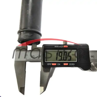 SISNA GUMA KRATKA CRNA 179 mm, FI 25 mm, FI 19 mm KURTSAN (SET 4 KOM)-3