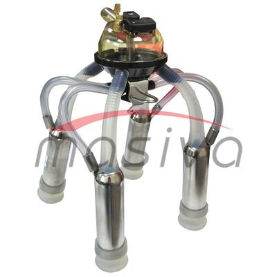 MUZNA JEDINICA ZA KRAVE, SABIRNIK 450 cc, DRŽAČ INOX, SILIK. SISNE GUME KURTSAN-1