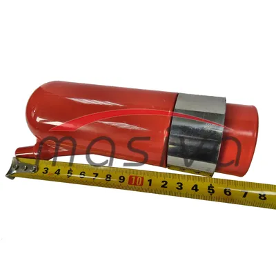 DRŽAČ SISNE GUME, PVC S INOX PRSTENOM - 148 mm, FI 35,5 x 29,5 x 10 mm KURTSAN-1