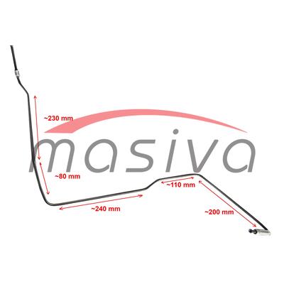 CRIJEVO KOČNICE LIJEVO ZETOR 5211-5245-6211-6245-7211-7245-1