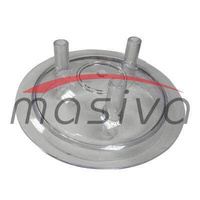 POKLOPAC KANTE RADNE MUZILICE PVC S TRI IZVODA FI 18 cm - KURTSAN