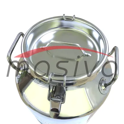 KANTA ZA MLIJEKO S POKLOPCEM FI 21- 30 l, INOX KURTSAN-1
