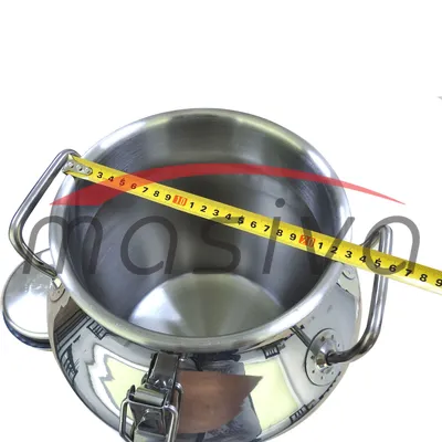 KANTA ZA MLIJEKO S POKLOPCEM FI 21- 30 l, INOX KURTSAN-2