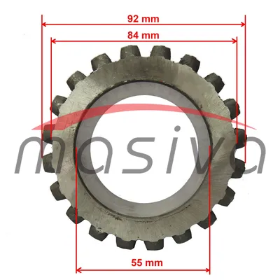 ZUPČANIK ZETOR 4 BRZINA 20Z 55mm ŠIRINA 36mm-2